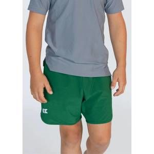 NEW COURTSIDE KIDS athletic super short in dark green
